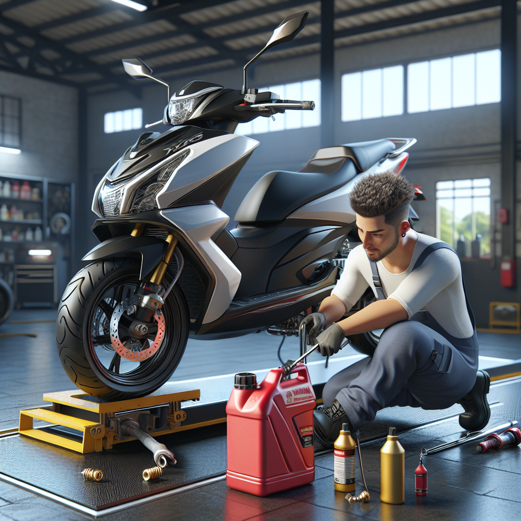 Quelle Quantité d’Huile Moteur pour le Yamaha XMax 125 ?