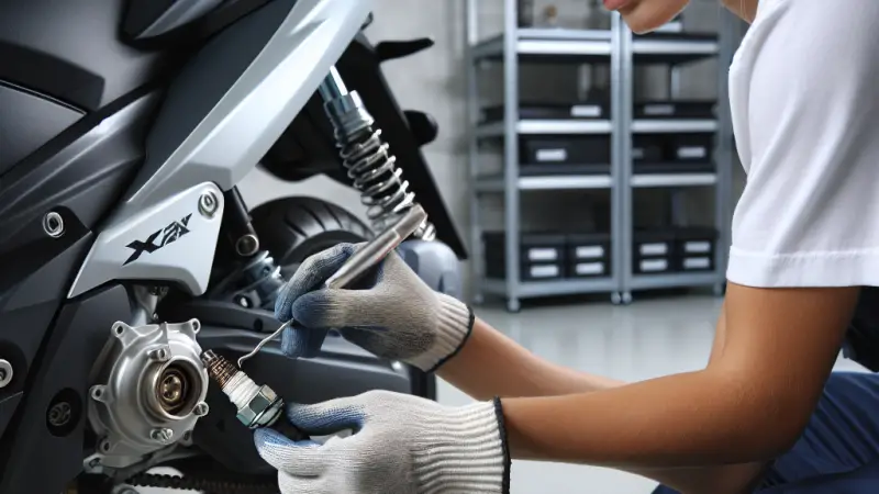 Comment Contrôler l’Étincelle de la Bougie sur un Yamaha XMax 125