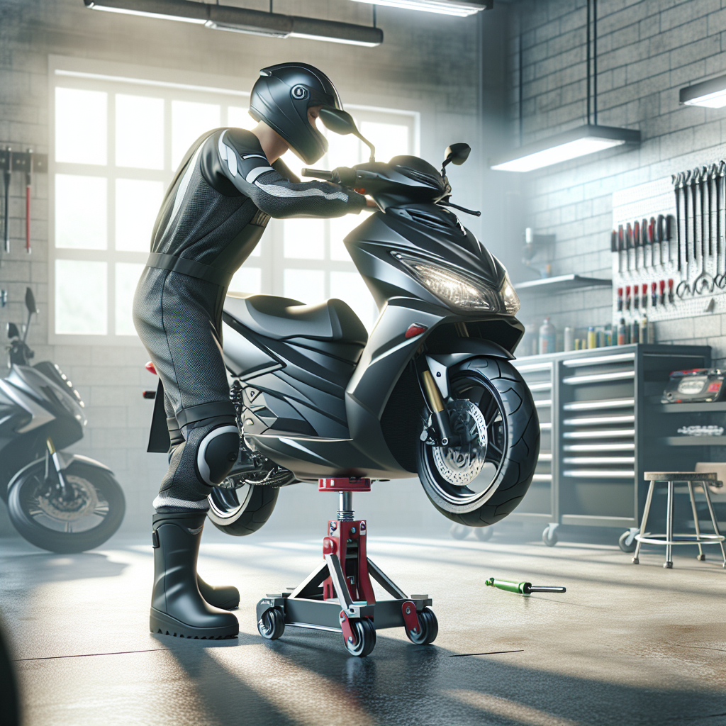 Méthodes pour Lever un Yamaha XMax 125 en Toute Sécurité