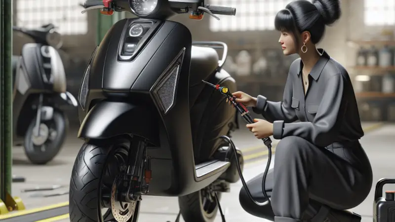 Vérification du Niveau d’Huile sur un Yamaha XMax 125