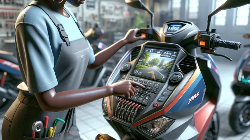 Réinitialiser le Compteur de Révision sur un Yamaha XMax 125