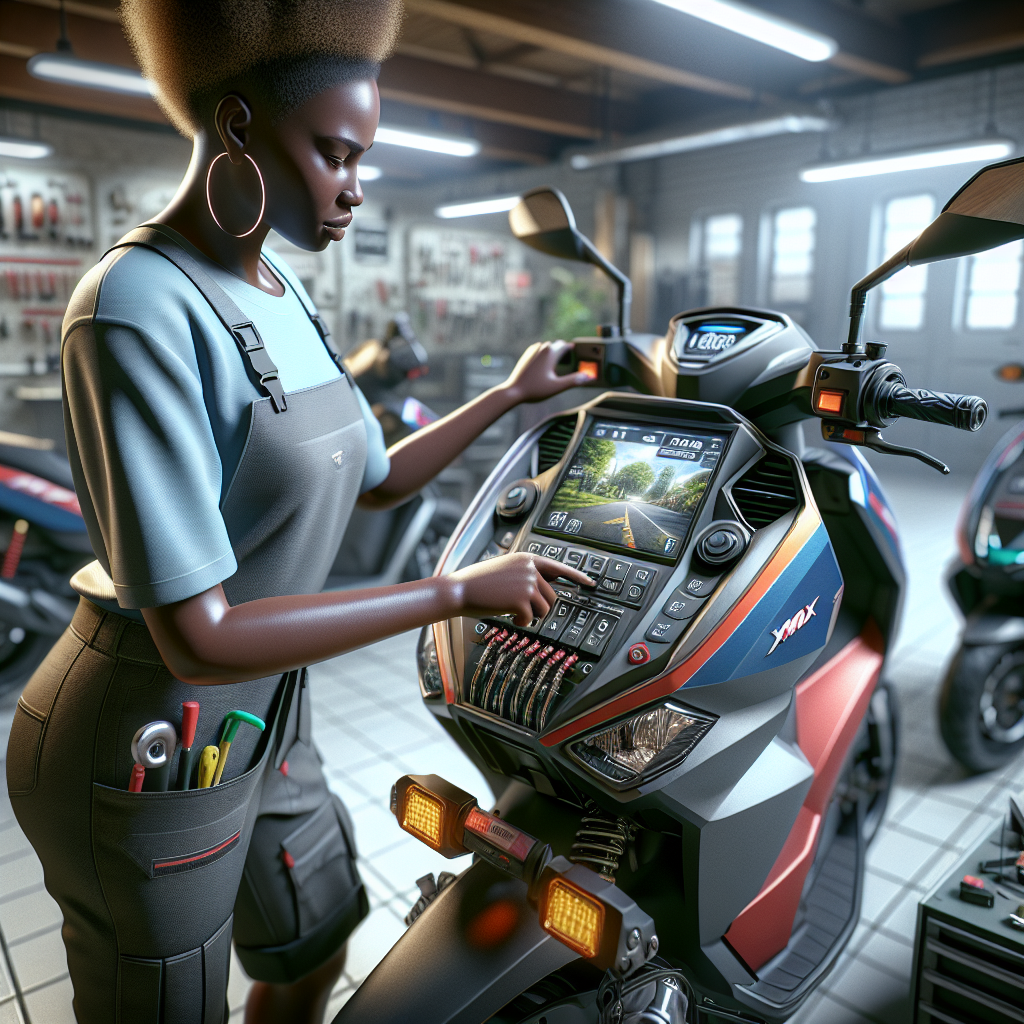 Réinitialiser le Compteur de Révision sur un Yamaha XMax 125
